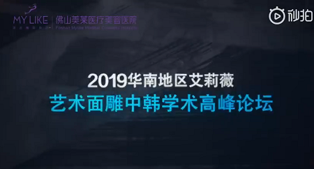 2019華南地區(qū)艾莉薇藝術面雕中韓學術高峰論壇